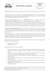 Politica per la qualità
